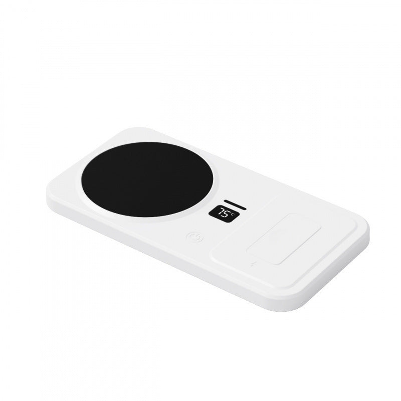 Chauffe-tasse 2-en-1 + chargeur sans fil